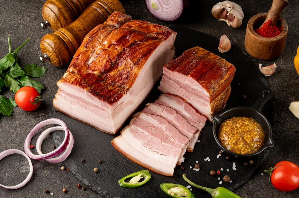 Сало копчене